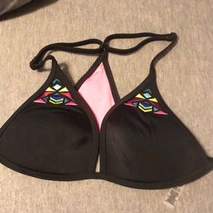 Pink bathing suit top